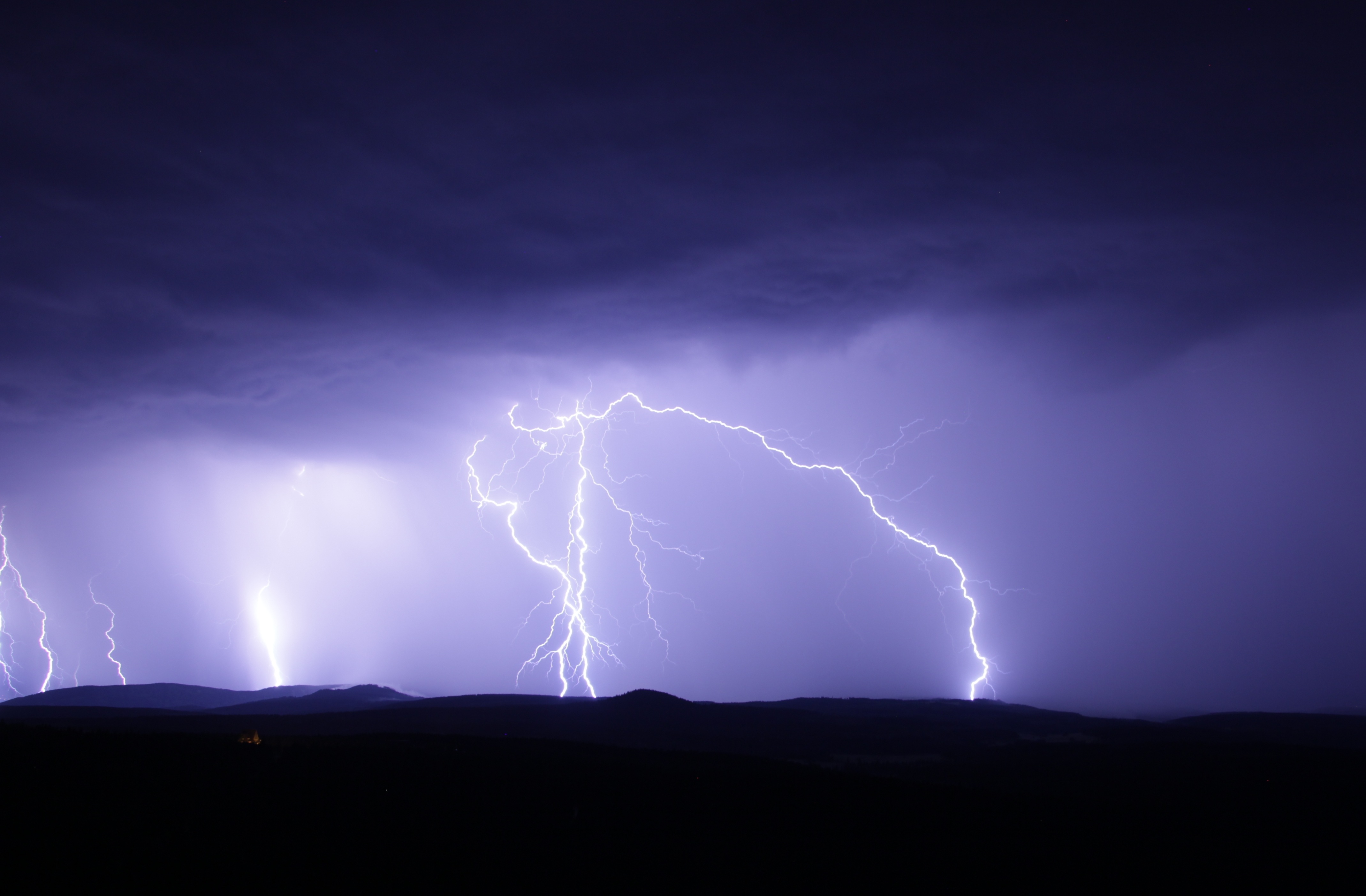 Migräne, Gewitter, Blitz und Donner